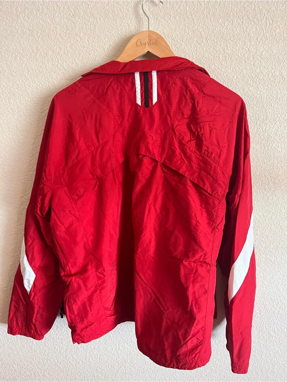 Adidas Nebraska Cornhusker Women’s Windbreaker - Picture 10 of 11